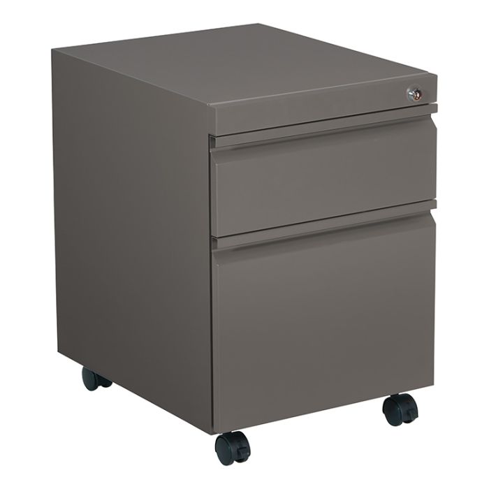 22" Closed Top Pedestal With Casters